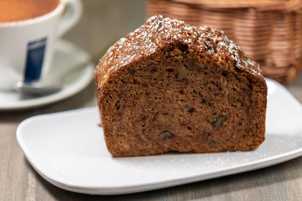 Zucchinni Bread W/ Walnuts
